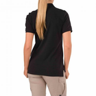Футболка 5.11 Tactical поло жіноча 5.11 Women' Professional Short Sleeve Polo (Black) XL - зображення 2