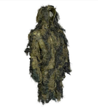 Маскировочный Костюм Mil-Tec Anti Fire 4pc Ghillie Suit лесной камуфляж 11961820 M/L - изображение 5