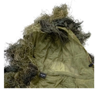 Маскировочный Костюм Mil-Tec Anti Fire 4pc Ghillie Suit лесной камуфляж 11961820 M/L - изображение 6
