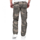 Штаны Surplus Raw Vintage SURPLUS AIRBORNE TROUSERS SLIMMY (Black Camo) S - изображение 3