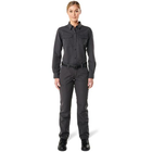 Сорочка 5.11 Tactical жіноча 5.11 Women' Fast-Tac Long Sleeve Shirt (Charcoal) S - зображення 5