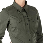 Рубашка 5.11 Tactical жіноча Women' Stryke Long Sleeve Shirt (Tdu Green) S - зображення 3