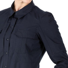 Рубашка 5.11 Tactical женская Women' Stryke Long Sleeve Shirt (Dark Navy) XL - изображение 3