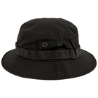 Панама 5.11 Tactical Boonie Hat (Black) L/XL - зображення 1