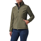 Куртка 5.11 Tactical женская Women' Leone Softshell Jacket (Ranger Green) M - изображение 3