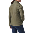 Куртка 5.11 Tactical женская Women' Leone Softshell Jacket (Ranger Green) M - изображение 4