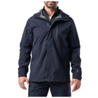 Куртка 5.11 Tactical штормовая Force Rain Shell Jacket (Dark Navy) 2XL - изображение 1