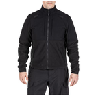 Куртка 5.11 Tactical тактическая флисовая Fleece 2.0 (Black) 2XL - изображение 1