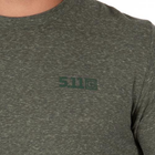 Реглан 5.11 Tactical Triblend Legacy Long Sleeve Tee (Military Green Heather) 2XL - изображение 5