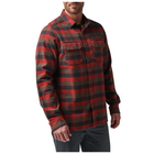 Рубашка 5.11 Tactical Lester Long Sleeve Shirt (Red Bourbon Plaid) XL - изображение 3