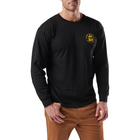 Реглан 5.11 Tactical Fellowship Long Sleeve 5.11 Tactical Black S (Черный) - изображение 3