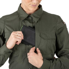 Рубашка 5.11 Tactical женская Women' Stryke Long Sleeve Shirt (Tdu Green) M - изображение 6
