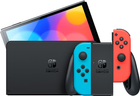 Konsola do gier Nintendo Switch OLED Neon Blue/Neon Red (0045496453442) - obraz 3