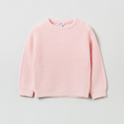 Дитячий светр для дівчинки OVS 1892037 92 см Рожевий (8052147139626) - зображення 1