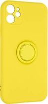 Чохол для смартфона ArmorStandart Icon Ring для Apple iPhone 11 Yellow (ARM68645)