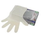 Одноразові рукавички Flex, TPE, білий, М, 100 шт Reflex - изображение 2