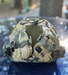 Кріплення для активних навушників Чебурашка адаптер на шолом кріплення для тактичних стрілецьких навушників - зображення 5