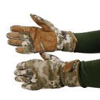 Тактические зимние перчатки Zaromi, пиксель, М - изображение 4