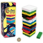 Настільна гра дженга Strateg 30717 B Colors Jenga на 48 дерев'яних брусків (30717-RT)