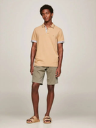 Koszulka polo męska Tommy Hilfiger Regular Fit MW0MW31567 S Khaki (8720644191149) - obraz 2