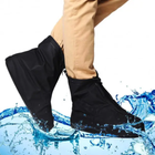 Бахилы для обуви от дождя XXXl Черный и Спасательный спальный термомешок 213х90 см (n-10657) - изображение 3