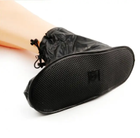 Бахіли для взуття від дощу XXXl Чорний та Рятувальний спальний термомешок 213х90 см - зображення 4