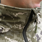 Тактична куртка "Шторм" Softshell піксель розмір 56 (911) - зображення 6