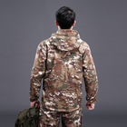 Тактическая куртка Pave Hawk PLY-6 Camouflage CP L мужская камуфляжная с капюшоном с козырьком - зображення 3