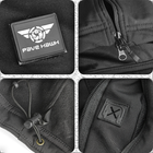 Тактическая куртка Pave Hawk PLY-6 Black 3XL мужская с капюшоном - изображение 5