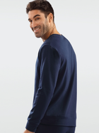 Sweter męski bawełniany DKaren Sweatshirt Justin 2XL Granatowy (5903251464858) - obraz 2