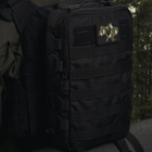 Тактичний рюкзак UkrArmor Чорний - зображення 7