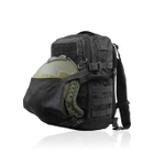 Тактичний рюкзак UkrArmor DM20 28х15х40 см 20 л Чорний - зображення 1