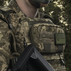 Нагрудний адміністративний підсумок UkrArmor Cordura 500D 18×10×3 см Піксель (мм-14) - зображення 6