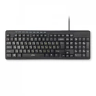 Клавіатура Piko KB-108 USB Black (1283126467103) (164924)