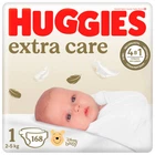 Підгузки Huggies Extra Care 1 (2-5 кг) M-Pack 168 шт (5029054234747)