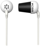 Słuchawki Koss Plug In-Ear Wired White (196809) - obraz 1