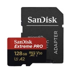 Карта пам'яті microSDXC (UHS-1 U3) SanDisk Extreme Pro A2 128Gb class 10 V30 (R200MB/s, W90MB/s) (adapter) (SDSQXCD-128G-GN6MA)
