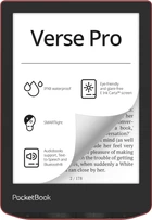 Электронная книга Pocketbook 634 Passion Red (PB634-3-CIS)