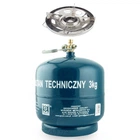 Газовый баллон GZWM с горелкой K-635 (конфоркой), 7,2л