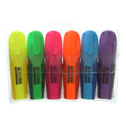 Набір текст-маркерів Buromax Neon з гумовими вставками 6шт (BM.8904-94)