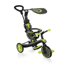 Триколісний велосипед з ручкою Globber Explorer Trike 4в1 Lime Green (632-106-3)