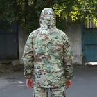 Тактична куртка "Шторм" Softshell мультикам на флісі розмір 54 (911) - изображение 3