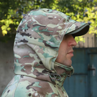 Тактична куртка "Шторм" Softshell мультикам на флісі розмір 54 (911) - изображение 4