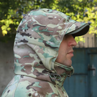 Тактична куртка "Шторм" Softshell мультикам на флісі розмір 62 (911) - изображение 4