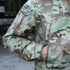 Тактична куртка "Шторм" Softshell мультикам на флісі розмір 52 (911) - изображение 13