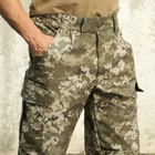 Тактичні штани камуфляжні. Штани ЗСУ Soft-Shell піксель розмір 54 (909) - зображення 2