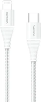 Кабель Vokamo SC4 Luxlink Type-C to Lightning 20 Вт 1.2 м Серебристый (UFTSC4)