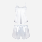 Piżama (spodenki + podkoszulka) DKaren Set Matilda S White (5903251461741) - obraz 2