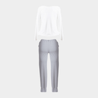 Piżama (spodnie + bluza) DKaren Set Malwina4 L Grey (5903068516931) - obraz 4