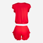 Piżama (spodenki + koszula) DKaren Set Lulu M Red (5903251011540) - obraz 4